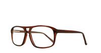 Brown Glasses Direct Harold Aviator Glasses - Angle