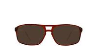 Brown Glasses Direct Harold Aviator Glasses - Sun