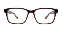 Bilayer Brown Glasses Direct Harry Square Glasses - Front