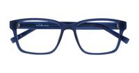 Crystal Blue Glasses Direct Harry Square Glasses - Flat-lay