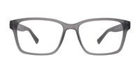 Crystal Grey Glasses Direct Harry Square Glasses - Front