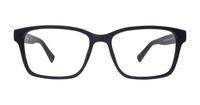 Matte Black Glasses Direct Harry Square Glasses - Front