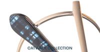 Matte Silver Glasses Direct Hawkins Oval Glasses - Detail