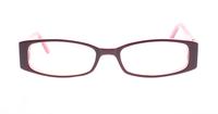 Purple Glasses Direct Heartbeat Rectangle Glasses - Front