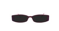 Purple Glasses Direct Heartbeat Rectangle Glasses - Sun