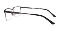 Gunmetal Glasses Direct Hector Square Glasses - Side