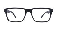 Matte Black Glasses Direct Henry Square Glasses - Front