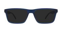 Matte Blue Glasses Direct Henry Square Glasses - Sun