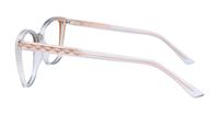 Gradient Brown Grey Glasses Direct Holden Cat-eye Glasses - Side