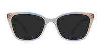 Gradient Brown Grey Glasses Direct Holden Cat-eye Glasses - Sun