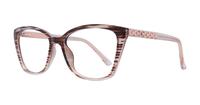 Gradient Crystal Brown Glasses Direct Holden Cat-eye Glasses - Angle