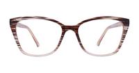 Gradient Crystal Brown Glasses Direct Holden Cat-eye Glasses - Front