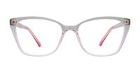 Gradient Crystal Grey Glasses Direct Holden Cat-eye Glasses - Front