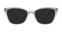 Gradient Crystal Grey Glasses Direct Holden Cat-eye Glasses - Sun