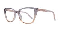 Gradient Crystal Purple Glasses Direct Holden Cat-eye Glasses - Angle