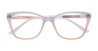 Gradient Crystal Purple Glasses Direct Holden Cat-eye Glasses - Flat-lay