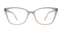 Gradient Crystal Purple Glasses Direct Holden Cat-eye Glasses - Front