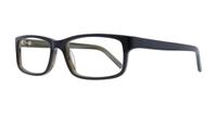 Black Glasses Direct Howard Rectangle Glasses - Angle