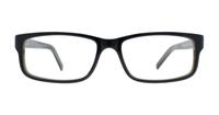 Black Glasses Direct Howard Rectangle Glasses - Front