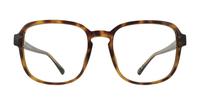Bi layer Havana / Yellow Glasses Direct Jada Square Glasses - Front