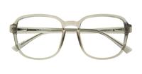 Crystal Grey Glasses Direct Jada Square Glasses - Flat-lay