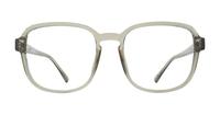 Crystal Grey Glasses Direct Jada Square Glasses - Front
