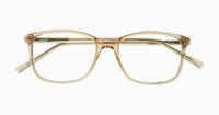 Crystal Nude Glasses Direct Jax Square Glasses - Flat-lay