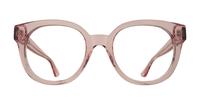 Crystal Pink Glasses Direct Jessie Oval Glasses - Front