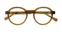 Crystal Brown / Crystal Yellow Glasses Direct Joby Round Glasses - Flat-lay