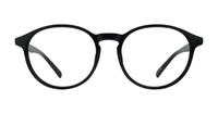 Black Glasses Direct Joe Round Glasses - Front