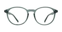 Crystal Green Glasses Direct Joe Round Glasses - Front