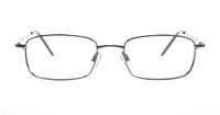 Gunmetal Glasses Direct Judge Rectangle Glasses - Front