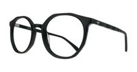 Black Glasses Direct Julia Round Glasses - Angle