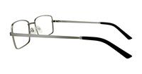 Matte Gunmetal Glasses Direct Kai Rectangle Glasses - Side