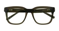 Crystal Green Glasses Direct Kami Wayfarer Glasses - Flat-lay