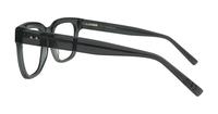 Crystal Grey Glasses Direct Kami Wayfarer Glasses - Side