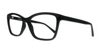 Black Glasses Direct Kara Wayfarer Glasses - Angle