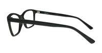 Black Glasses Direct Kara Wayfarer Glasses - Side