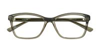 Crystal Grey Glasses Direct Kara Wayfarer Glasses - Flat-lay