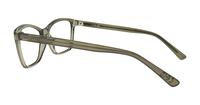 Crystal Grey Glasses Direct Kara Wayfarer Glasses - Side