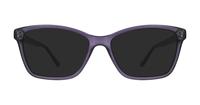 Crystal Purple Glasses Direct Kara Wayfarer Glasses - Sun