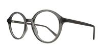 Crystal Grey Glasses Direct Kasia Round Glasses - Angle