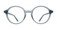 Crystal Light Blue Glasses Direct Kasia Round Glasses - Front