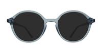 Crystal Light Blue Glasses Direct Kasia Round Glasses - Sun