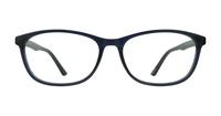 Crystal Dark Blue Glasses Direct Kelby Oval Glasses - Front