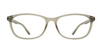 Crystal Grey Glasses Direct Kelby Oval Glasses - Front