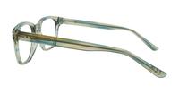 Crystal Blue Horn Glasses Direct Kendrick Wayfarer Glasses - Side