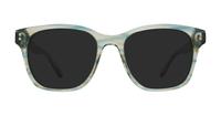 Crystal Blue Horn Glasses Direct Kendrick Wayfarer Glasses - Sun