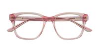 Crystal Pink Glasses Direct Kendrick Wayfarer Glasses - Flat-lay