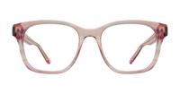 Crystal Pink Glasses Direct Kendrick Wayfarer Glasses - Front